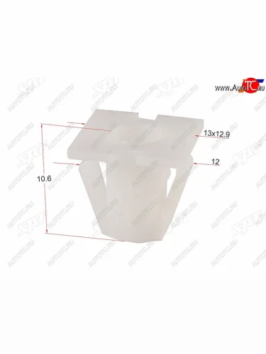 Клипса молдинга двери HYUINDAIKIA (1 шт.) SAT ST-M11479