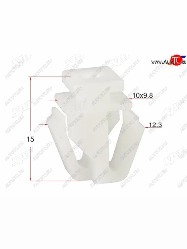 Клипса молдинга (1 шт.) SAT ST-M11485