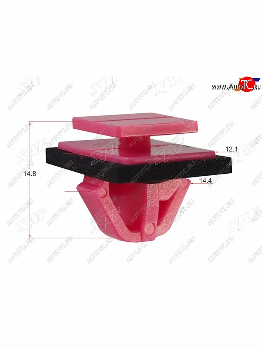 Клипса молдинга KIAHYUNDAI (1 шт.) SAT ST-M11500  в Самаре Самарской области