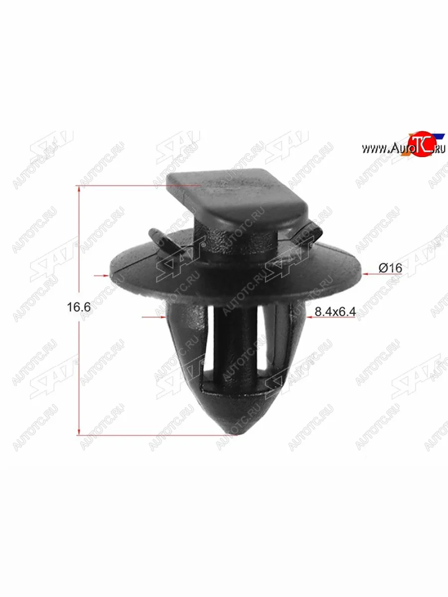 Клипса обшивки двери (1 шт.) SAT ST-M11496  в Воронеже Воронежской области