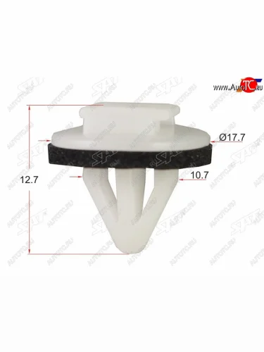 Клипса универсальная молдинга (1 шт.) SAT ST-M11576