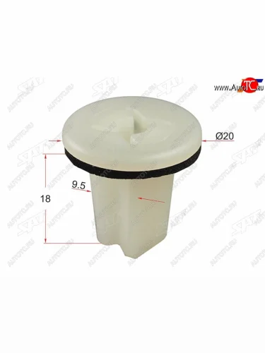 Клипса NISSANSUBARU (1 шт.) SAT ST-M11571