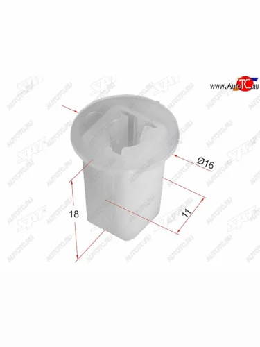 Клипса NISSAN (1 шт.) SAT ST-M11603