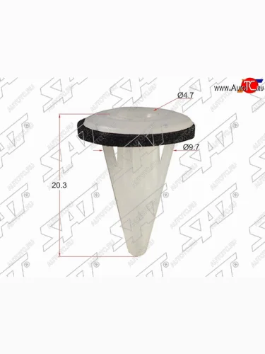 Клипса NISSAN (1 шт.) SAT ST-M11602