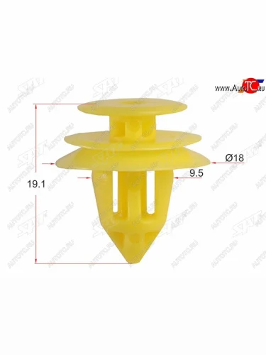 Клипса обшивки двери TOYOTALEXUS (1 шт.) SAT ST-M11596