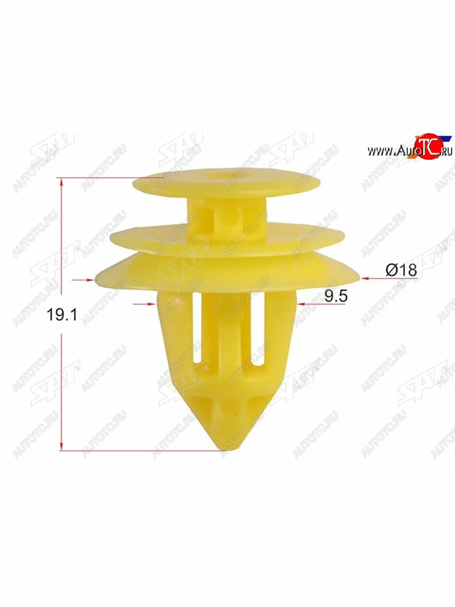 Клипса обшивки двери TOYOTALEXUS (1 шт.) SAT ST-M11596  в Самаре Самарской области