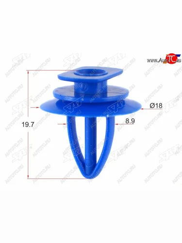 Клипса обшивки двери (1 шт.) SAT ST-M11692