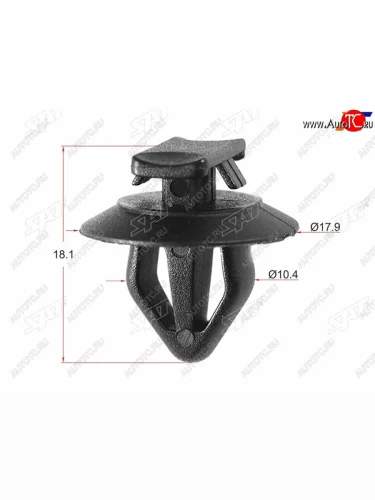 Клипса обшивки двери (1 шт.) SAT ST-M11688