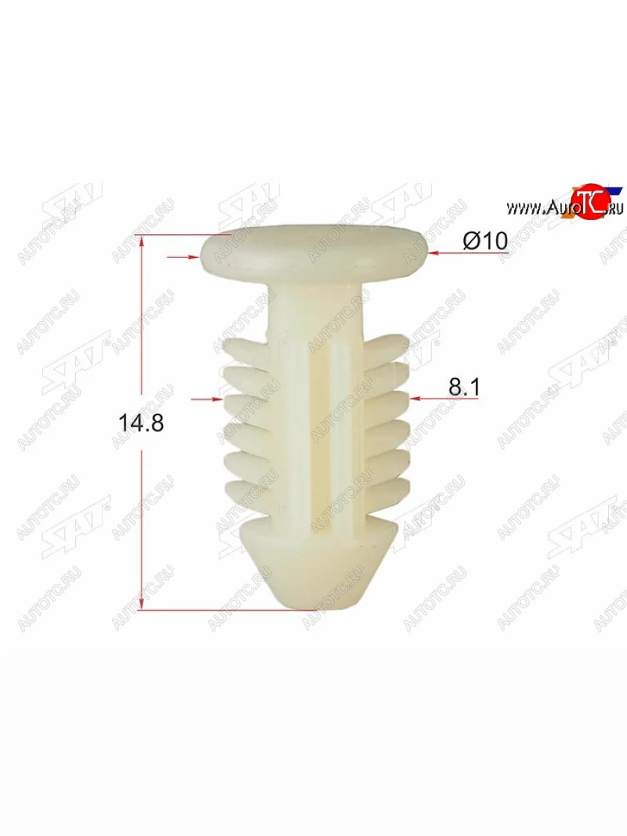 Клипса фиксатор PEUGEOTCITROEN (1 шт.) SAT ST-M11685  в Самаре Самарской области