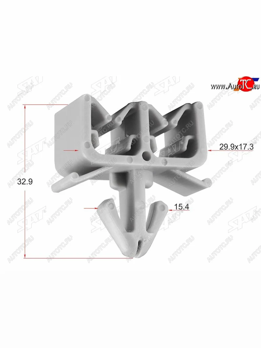 Клипса эл. проводки TOYOTALEXUS (1 шт.) SAT ST-M11848  в Самаре Самарской области