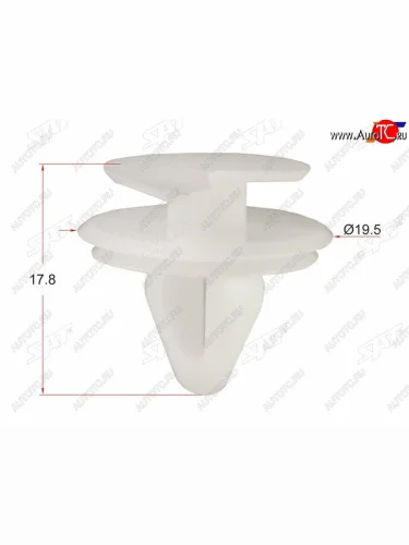 Клипса обшивки двери (1 шт.) SAT ST-M11928