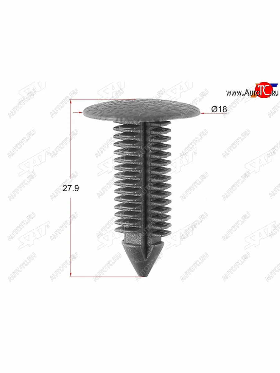Клипса обшивки MERCEDES (1 шт.) SAT ST-M11929  в Самаре Самарской области