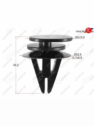 Клипса кузова BMW (1 шт.) SAT ST-M11953