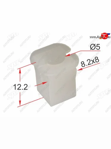 Клипса под винт GM (1 шт.) SAT ST-M12262