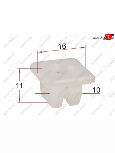 Клипса под винт GM (1 шт.) SAT ST-M12254