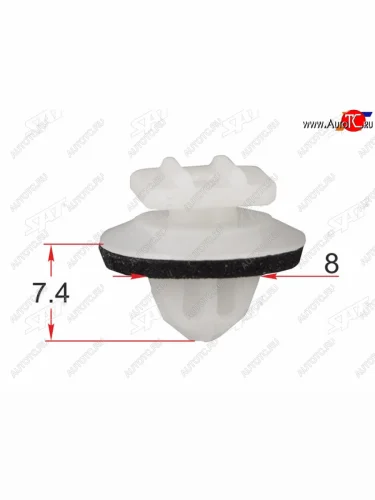 Клипса крепления расширителя на крыло TOYOTALEXUS (1 шт.) SAT ST-M12276