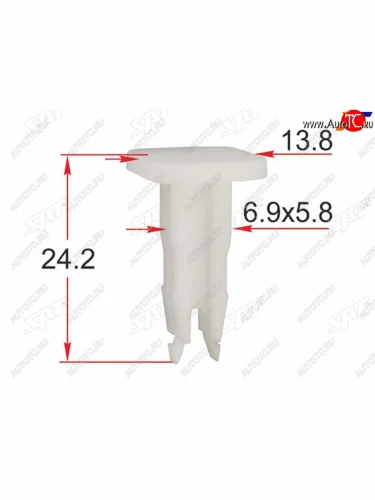 Клипса TOYOTALEXUS (1 шт.) SAT ST-M12274