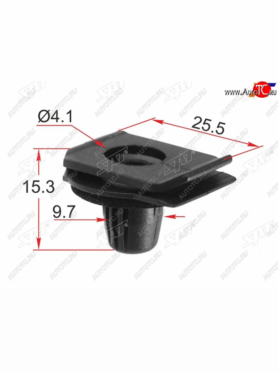 Клипса под винт TOYOTALEXUS (1 шт.) SAT ST-M12310  в Воронеже Воронежской области