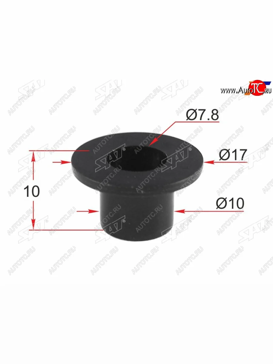 Клипса под винт NISSAN (1 шт.) SAT ST-M12299  в Самаре Самарской области