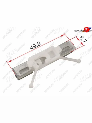 Клипса крепления стекла BMWVOLVO (1 шт.) SAT ST-M12294