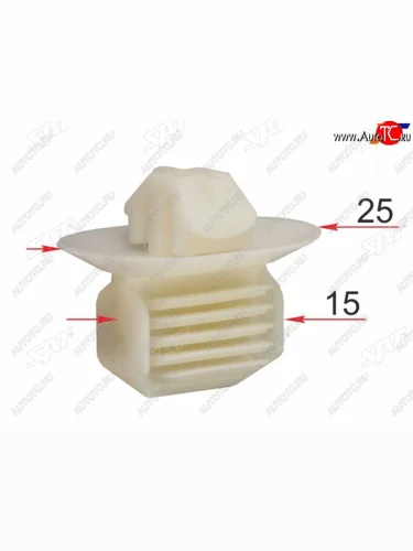 Клипса обшивки кузова VAG (1 шт.) SAT ST-M12331