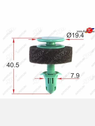 Клипса обшивки двери GM (1 шт.) SAT ST-M12362