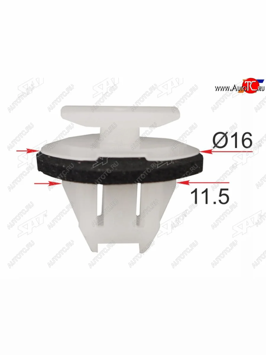 Клипса молдинга кузова NISSAN (1 шт.)                                                                SAT ST-M12355  в Самаре Самарской области