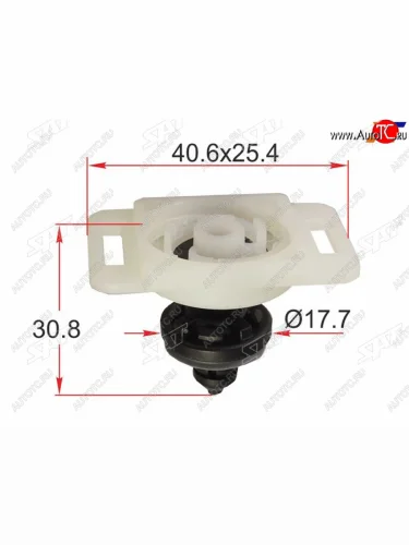 Клипса обшивки двери FORDGM (1 шт.) SAT ST-M12350