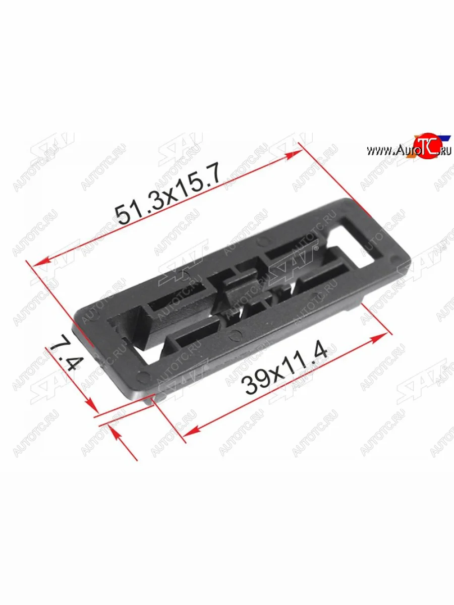 Клипса обшивки кузова JAGUAR (1 шт.) SAT ST-M12378  в Самаре Самарской области