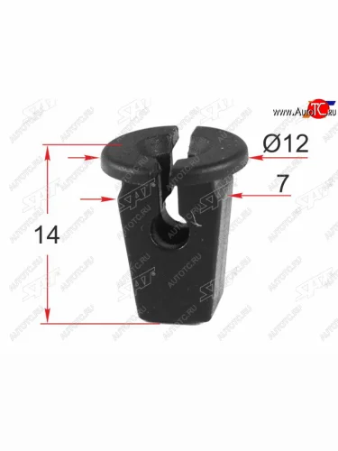 Клипса под винт VAG (1 шт.) SAT ST-M12471