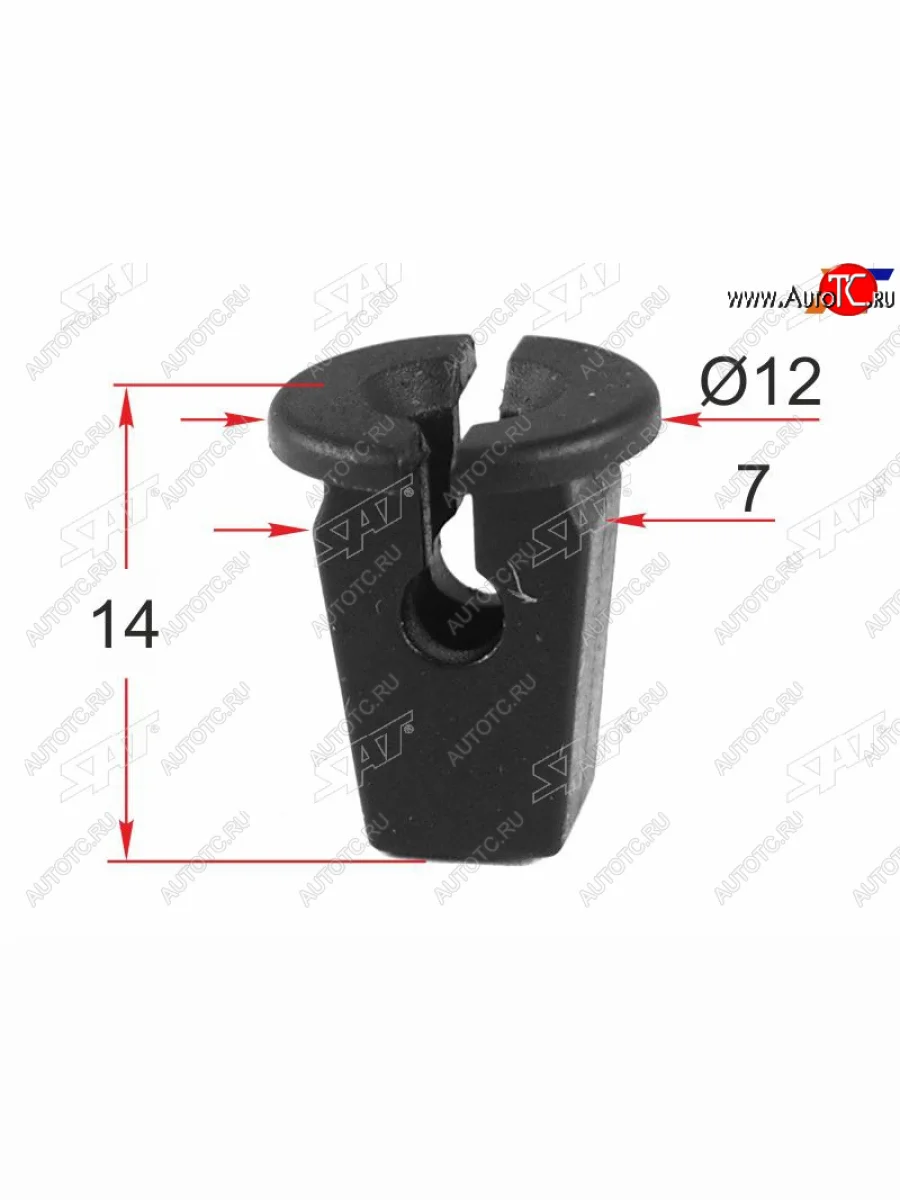 Клипса под винт VAG (1 шт.) SAT ST-M12471  в Самаре Самарской области