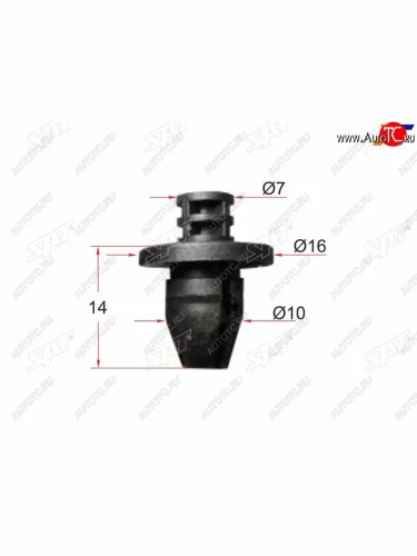 Гайка крепежная VAG (1 шт.) SAT ST-M12515