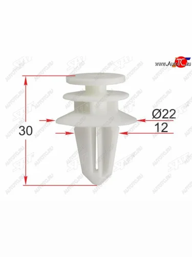 Клипса обшивки двери CHRYSLER (1 шт.) SAT ST-M12539