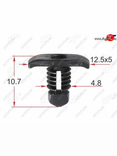 Клипса крепления обшивки двери VAG (1 шт.)                                                           SAT ST-M12538