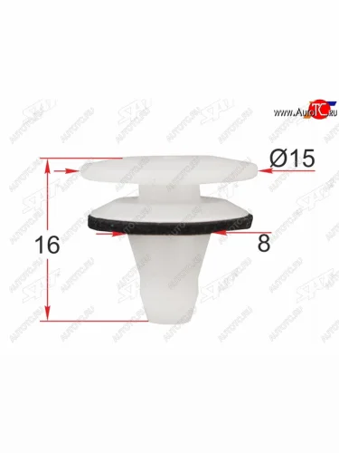 Клипса крепления заднего фонаря HYUNDAIKIA (1 шт.) SAT ST-M12563