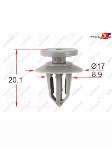 Клипса обшивки двери GM (1 шт.)                                                                      SAT ST-M12543