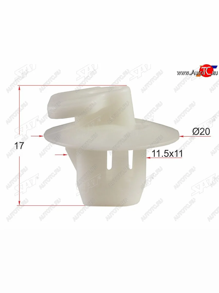 Клипса крепления заднего фонаря TOYOTALEXUS (1 шт.) SAT ST-M12591  в Воронеже Воронежской области