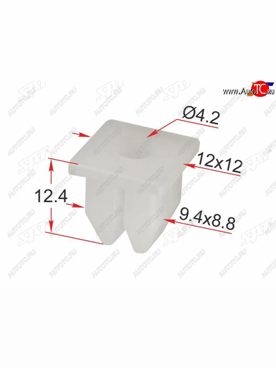 Клипса под винт HYUNDAIKIA (1 шт.) SAT ST-M12589  в Самаре Самарской области