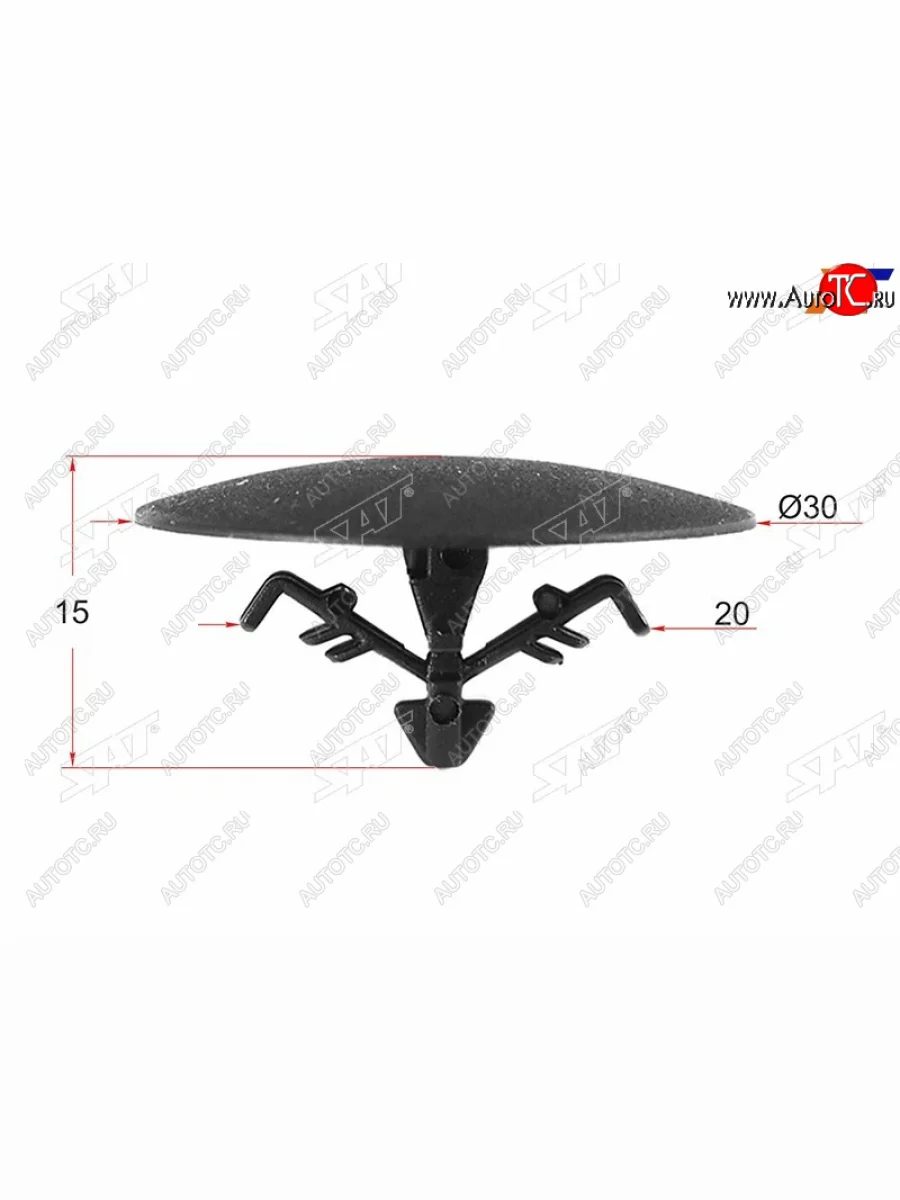 Клипса обшивки кузова HONDAACURA (1 шт.) SAT ST-M12610  в Самаре Самарской области