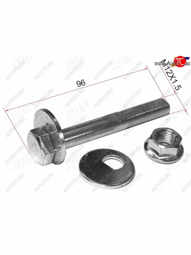 Болт (комплект) с эксцентриком MITSUBISHI AIRTREKOUTLANDER 01-06LANCER 95-09CEDIA 00-03 SAT ST-MB809335K