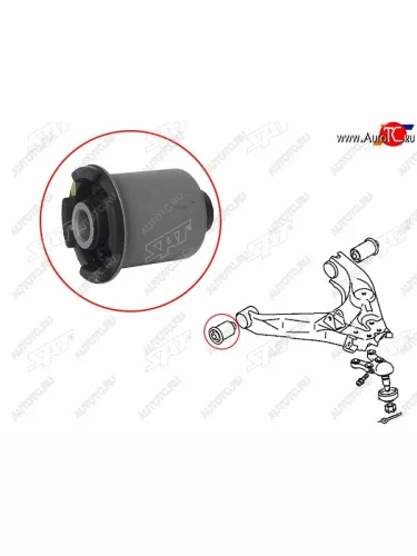 Сайлентблок Mitsubishi Delica 94-07  Pajero 91-00  Hyundai H1 97-07  Starex 97-07  Mitsubishi L4 SAT ST-MR112710