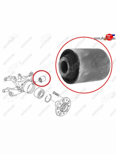 Сайлентблок Mitsubishi Pajero 99-20 SAT ST-MR418066-U