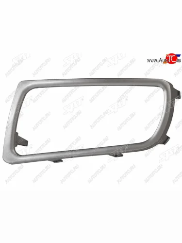 Передний левый молдинг бампера SAT (серый) Mazda 6 GG, GY универсал рестайлинг (2005-2008)