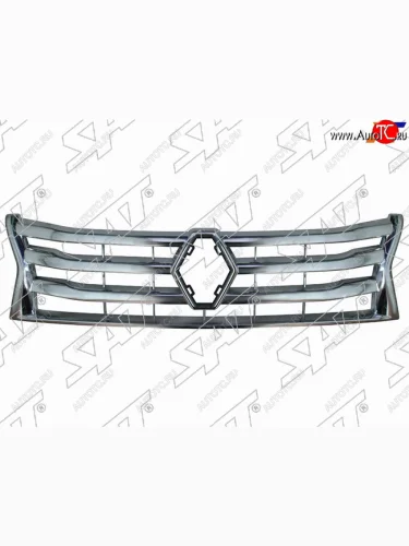Молдинг решетки SAT (хром) Renault Duster HS дорестайлинг (2010-2015)