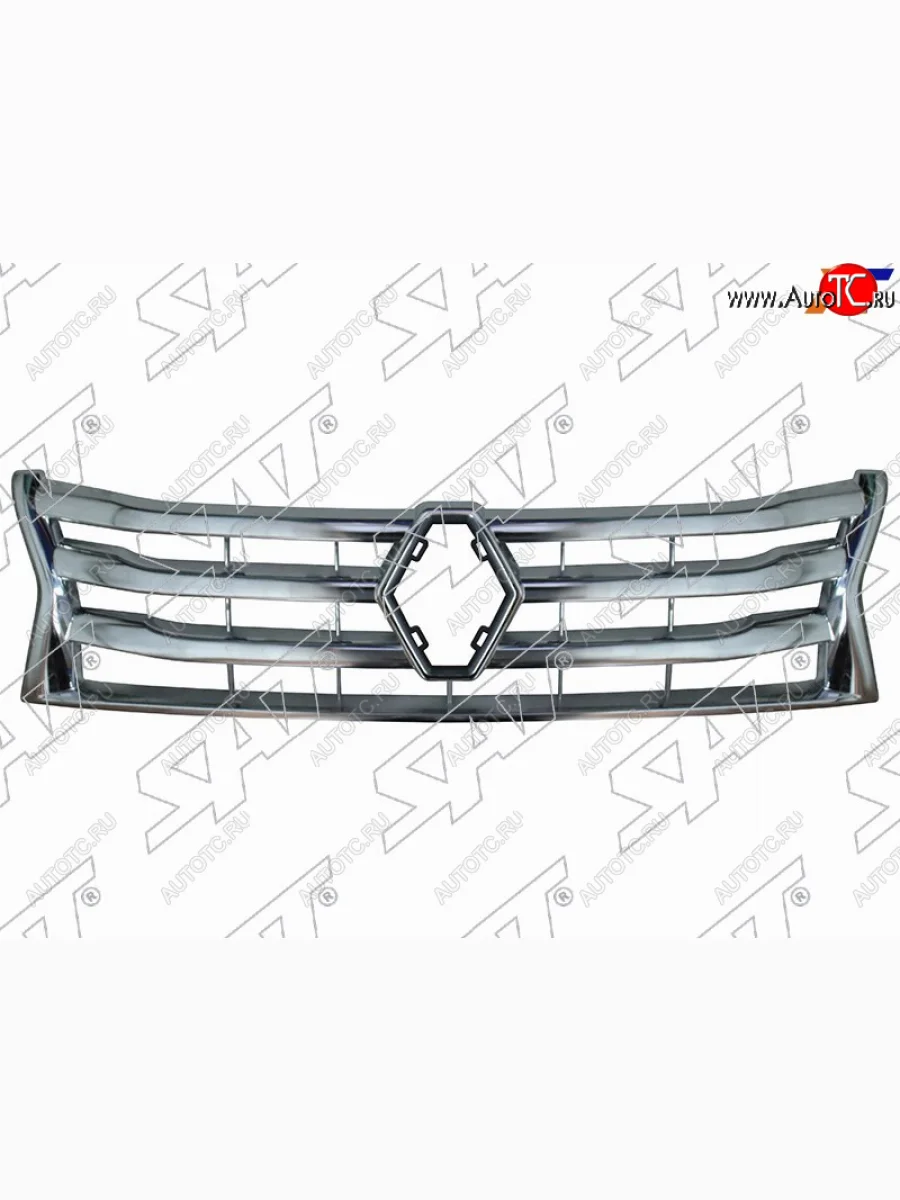 Молдинг решетки SAT Renault Duster HS дорестайлинг (2010-2015) (хром)  в Перми Пермском крае