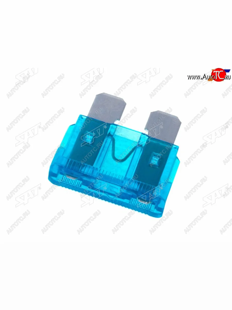 Предохранитель обычный 15А (10 штук) SAT ST-SAF-6150  в Керчи Республика Крым