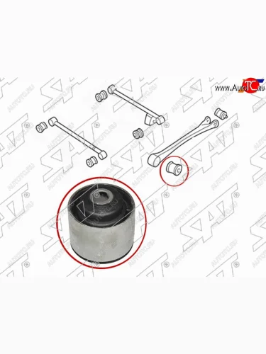 Сайлентблок Subaru Forester 97-02  Impreza 92-00  Legacy 89-98  Outback 94-99 (Зад) SAT ST-SBHSB-20006