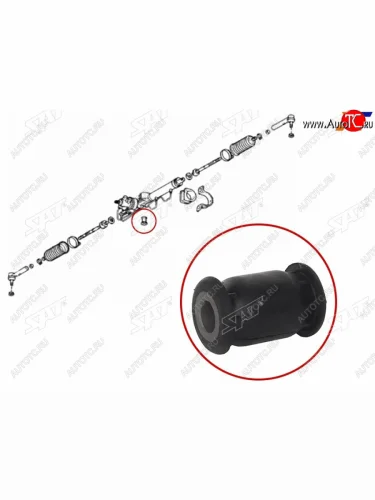 Втулка рулевой рейки Chery Tiggo T11 05-16 SAT ST-T11-3401012B