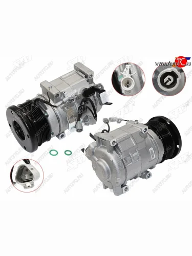 Компрессор кондиционера Toyota Land Cruiser (J200) 07-21  Lexus LX 07-23 SAT ST-TY92-396-A0