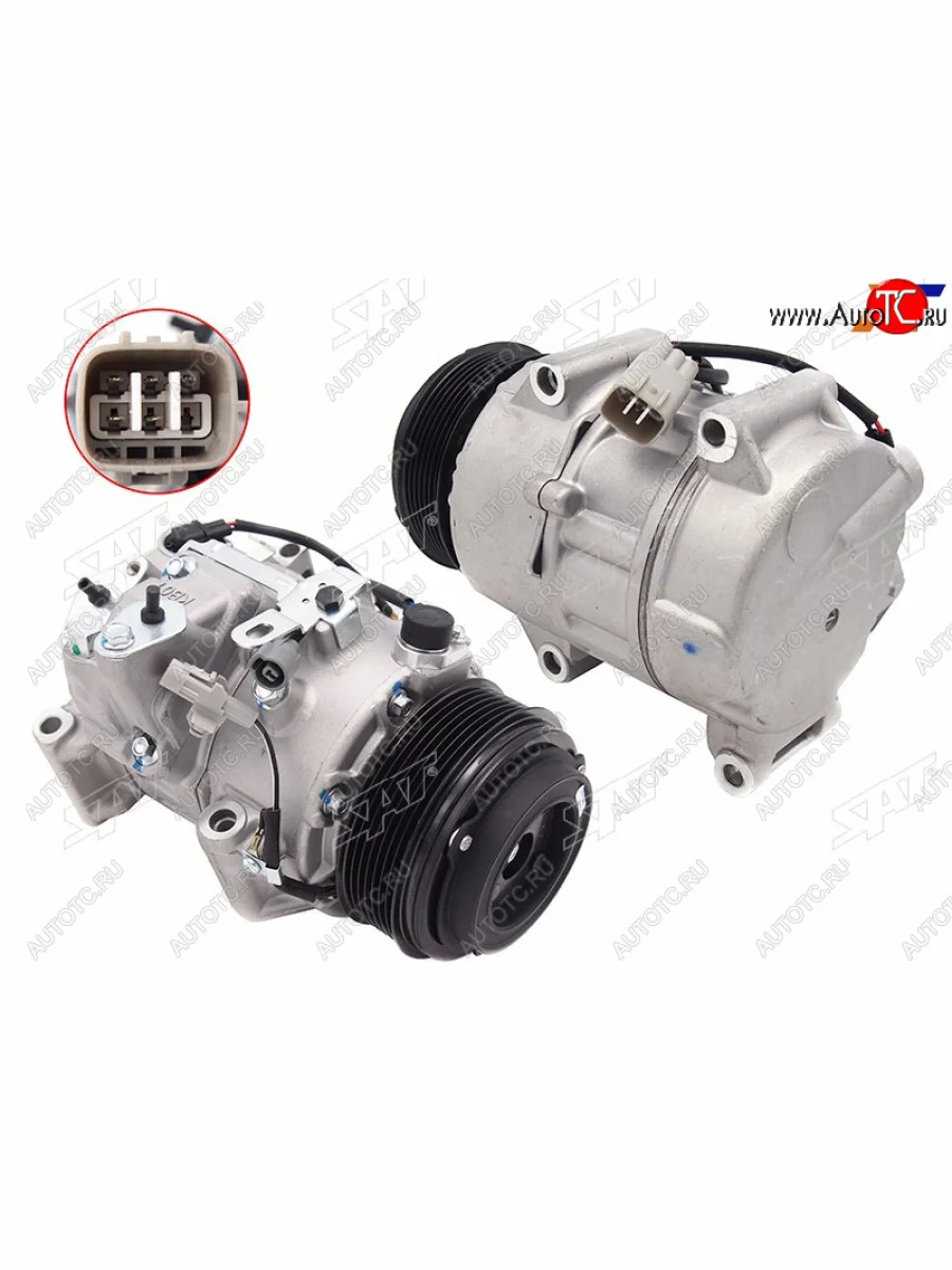 Компрессор кондиционера Toyota Highlander 07-13  Kluger V 07-13 SAT ST-TYG2-396-0  в Самаре Самарской области